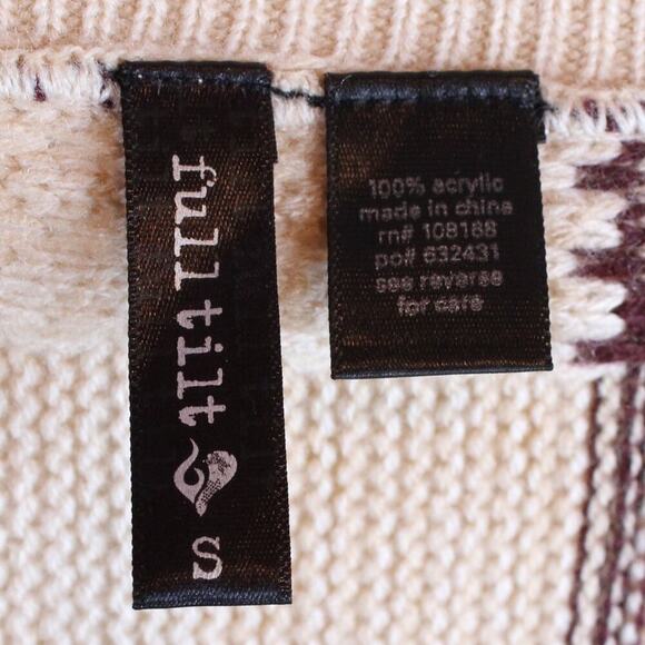 Full Tilt Open Poncho in Multi-color Women's Size Small - Picture 3 of 4